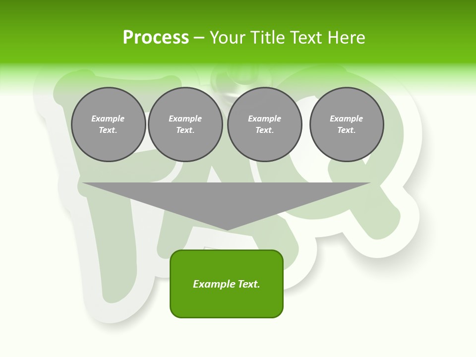 Sticker Background Thumbtack PowerPoint Template