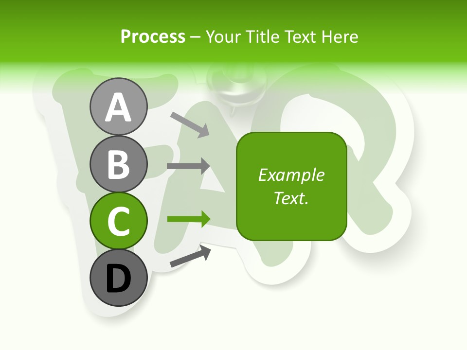 Sticker Background Thumbtack PowerPoint Template