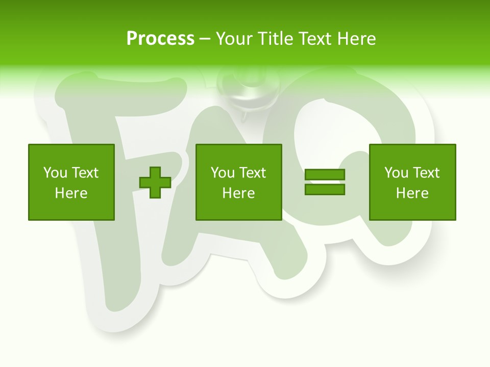 Sticker Background Thumbtack PowerPoint Template