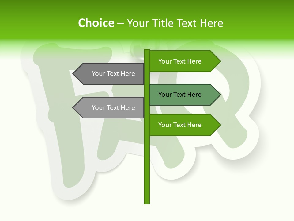 Sticker Background Thumbtack PowerPoint Template