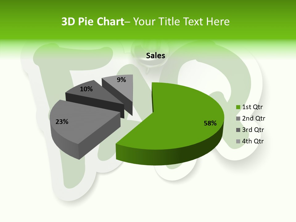 Sticker Background Thumbtack PowerPoint Template
