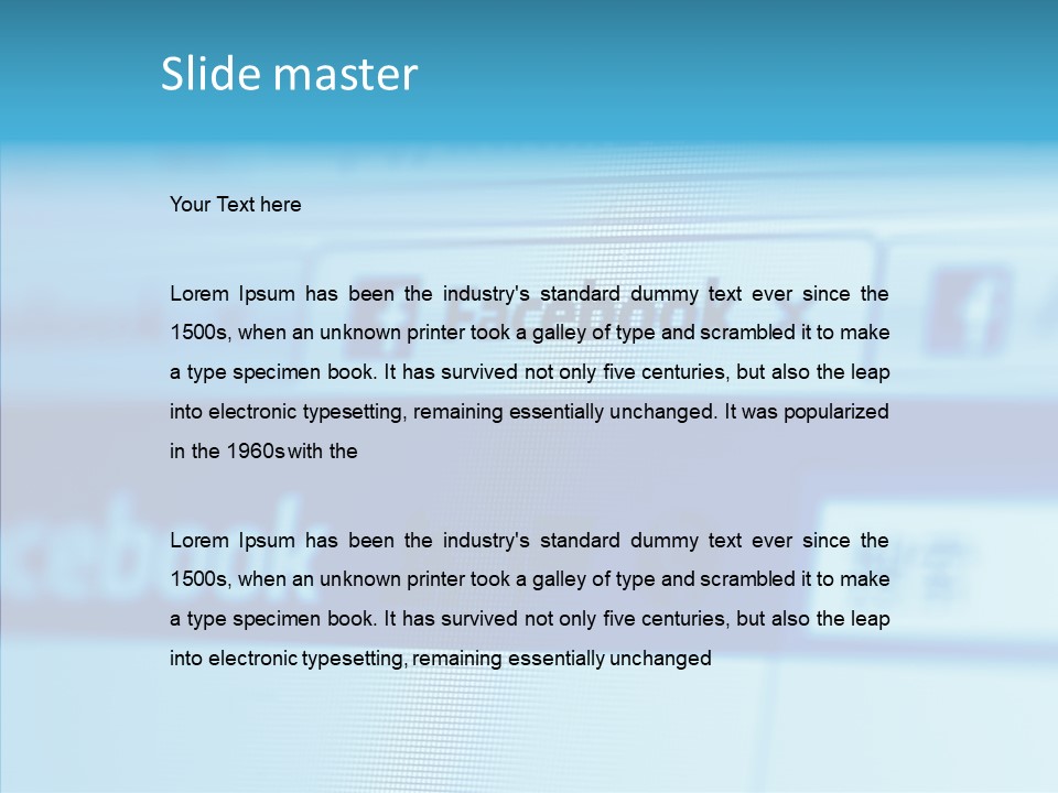 Technology Email Initial Public Offerings PowerPoint Template