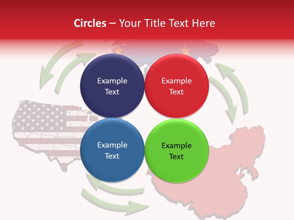 Border Import World PowerPoint Template