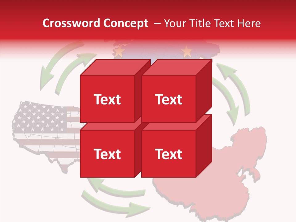 Border Import World PowerPoint Template