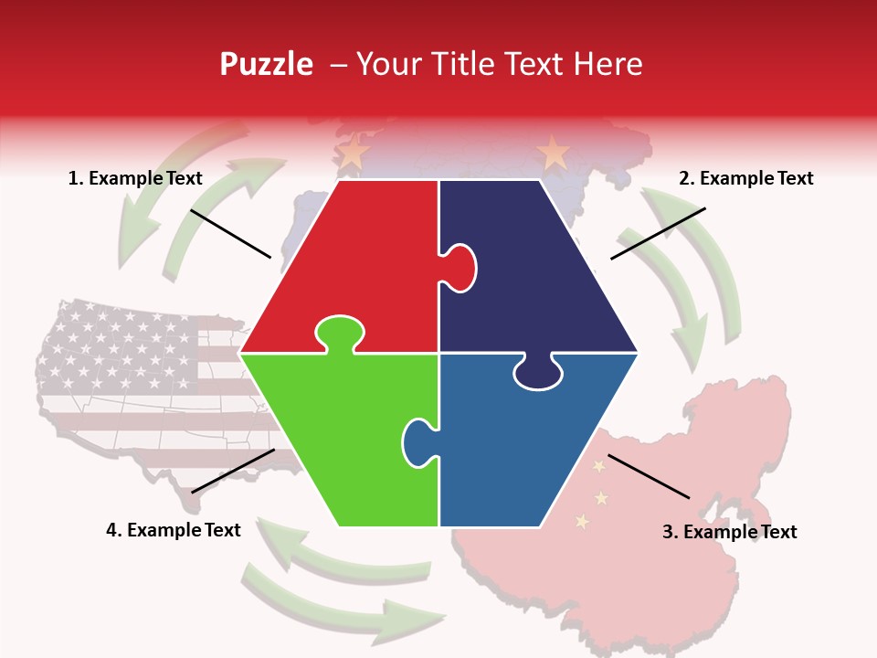 Border Import World PowerPoint Template