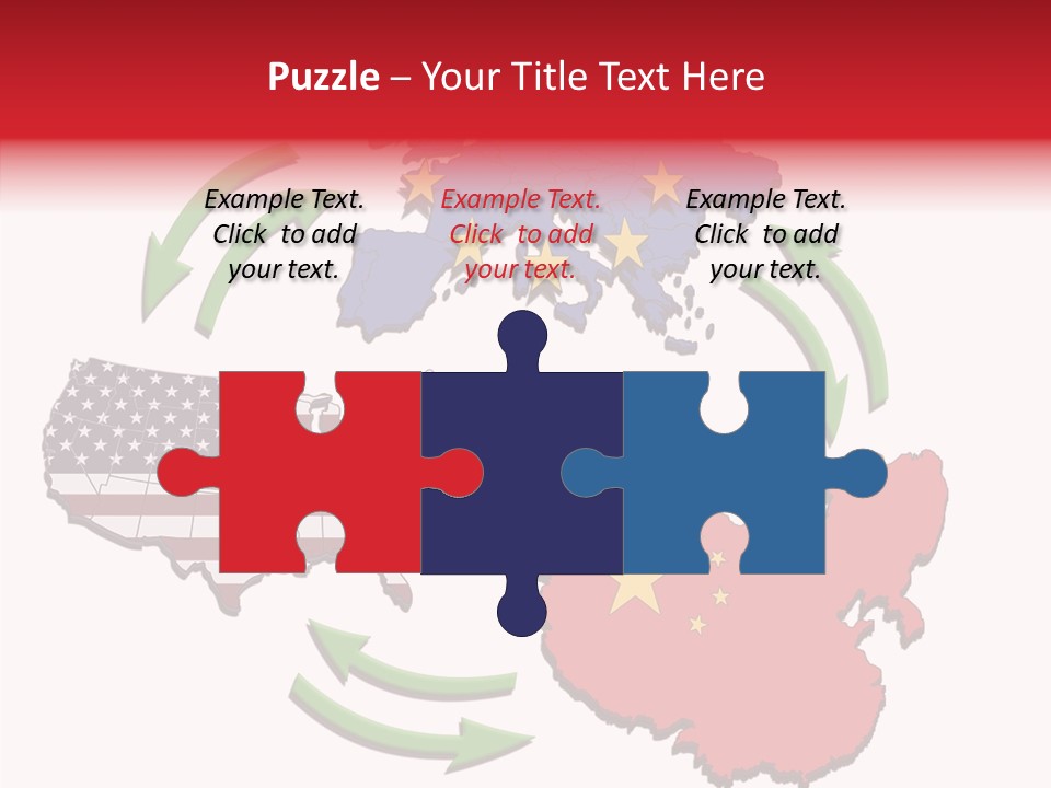 Border Import World PowerPoint Template