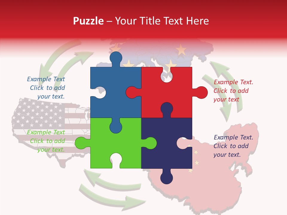 Border Import World PowerPoint Template