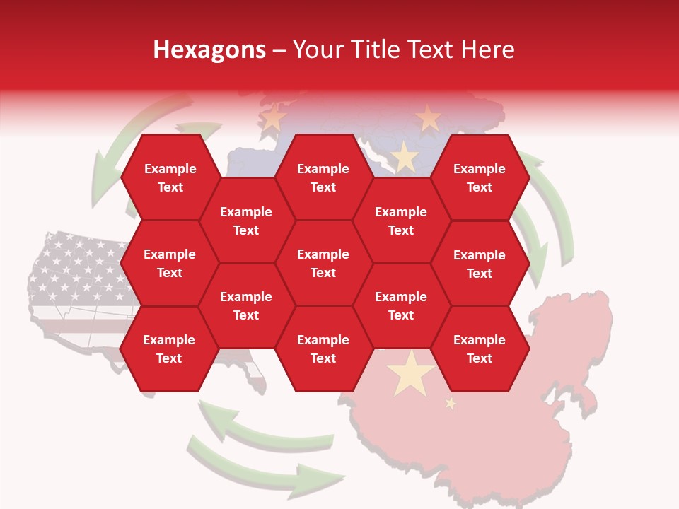 Border Import World PowerPoint Template