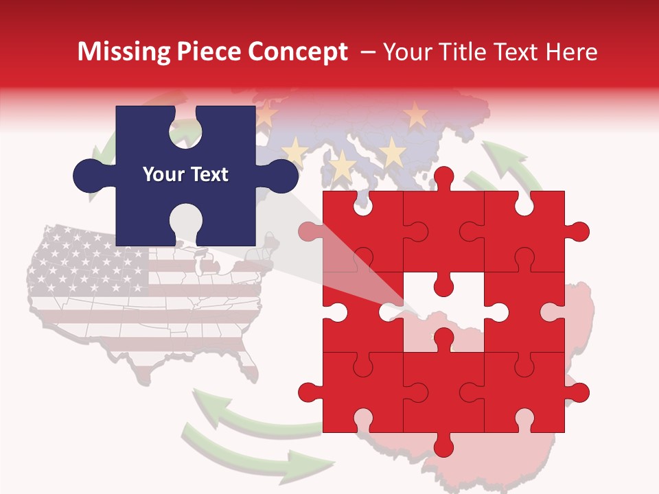 Border Import World PowerPoint Template