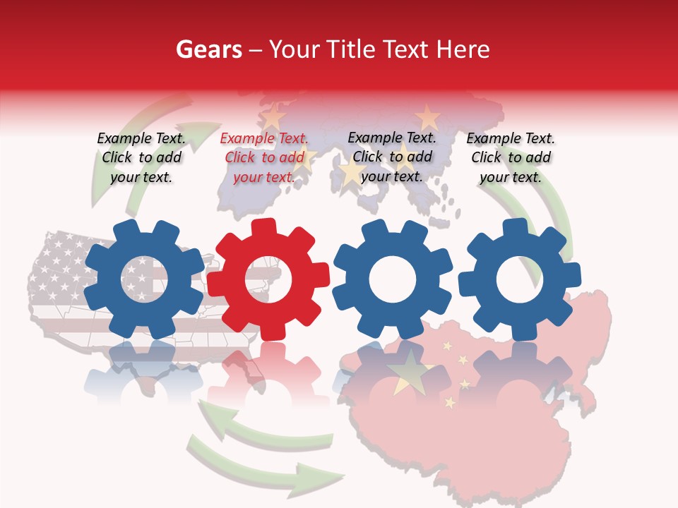 Border Import World PowerPoint Template