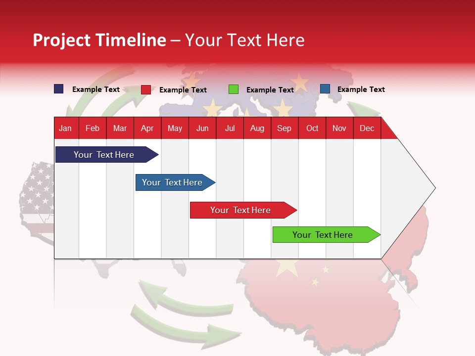 Border Import World PowerPoint Template