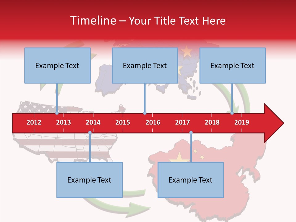 Border Import World PowerPoint Template