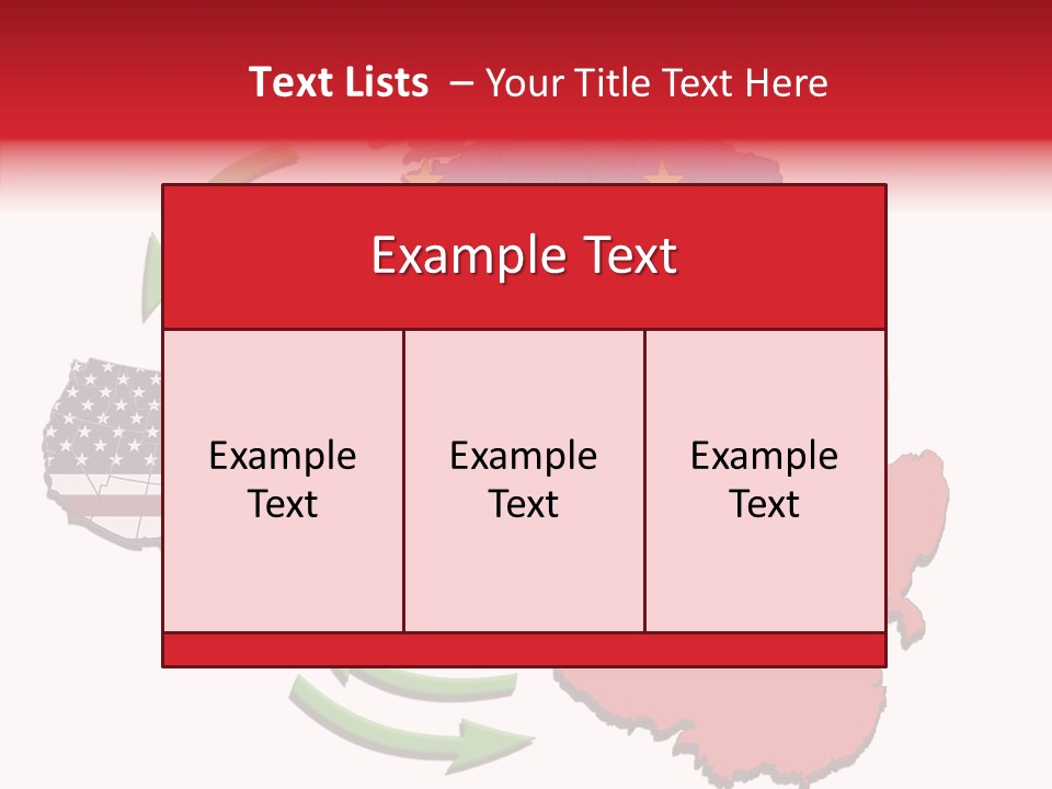 Border Import World PowerPoint Template