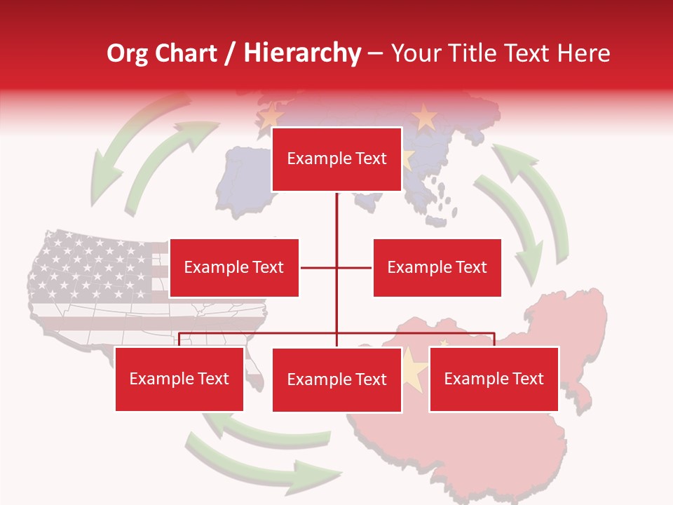 Border Import World PowerPoint Template