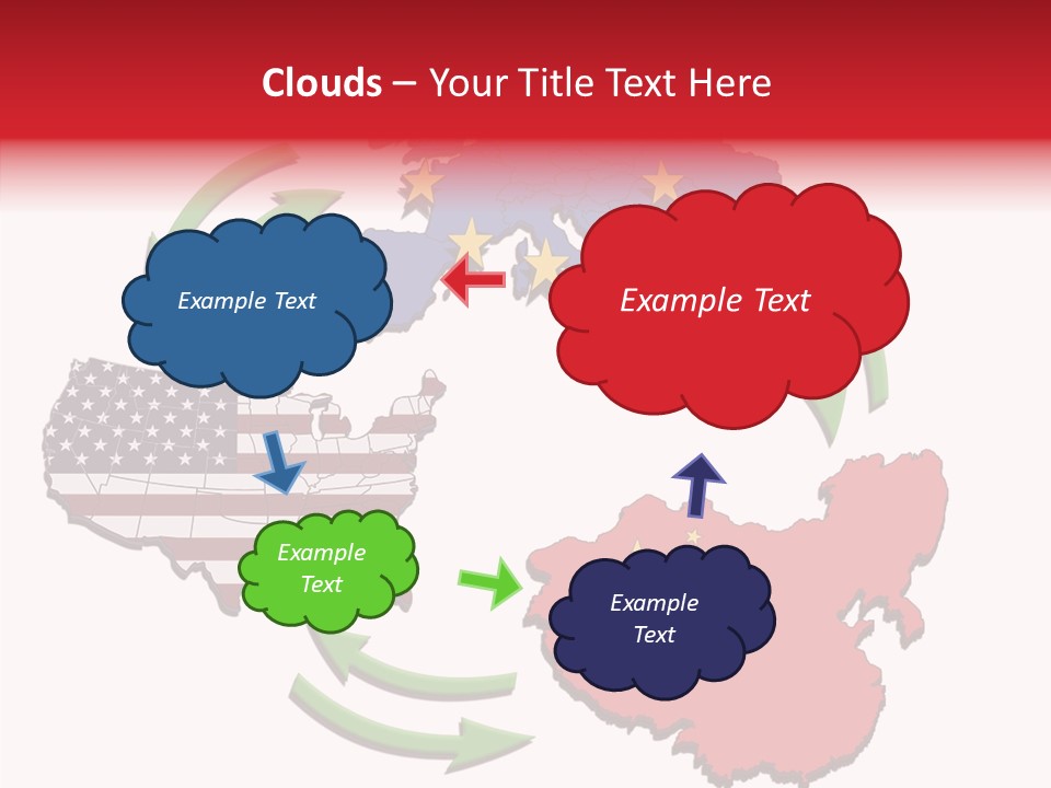 Border Import World PowerPoint Template