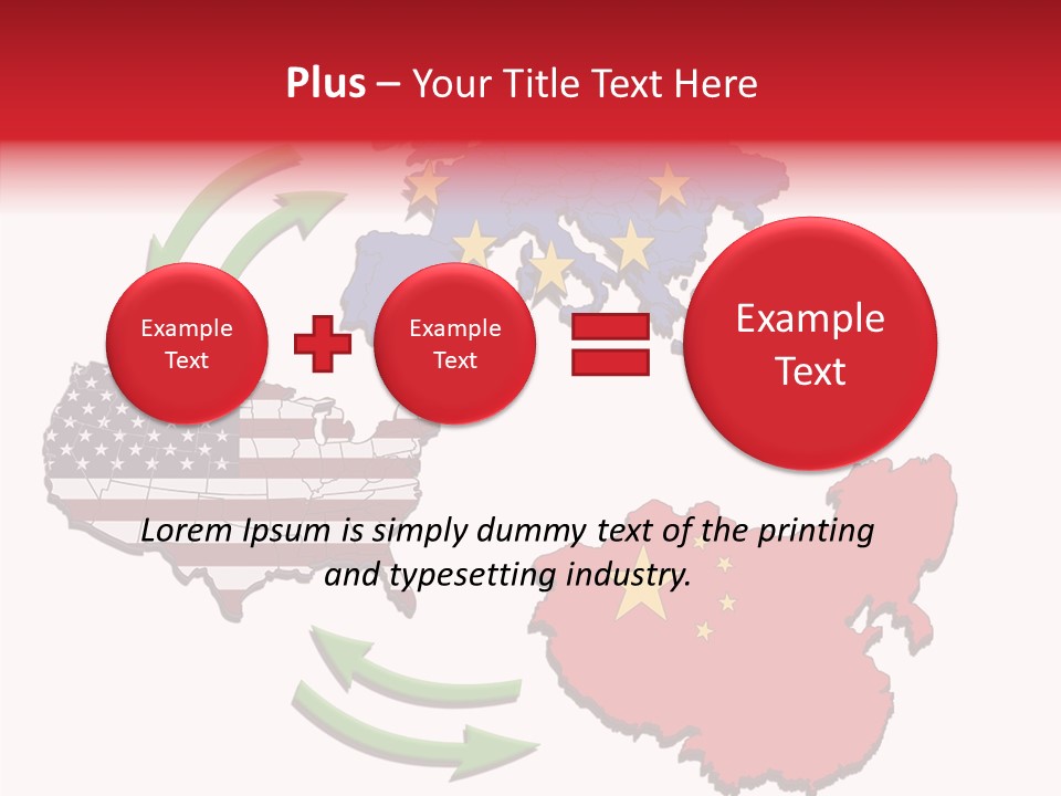 Border Import World PowerPoint Template