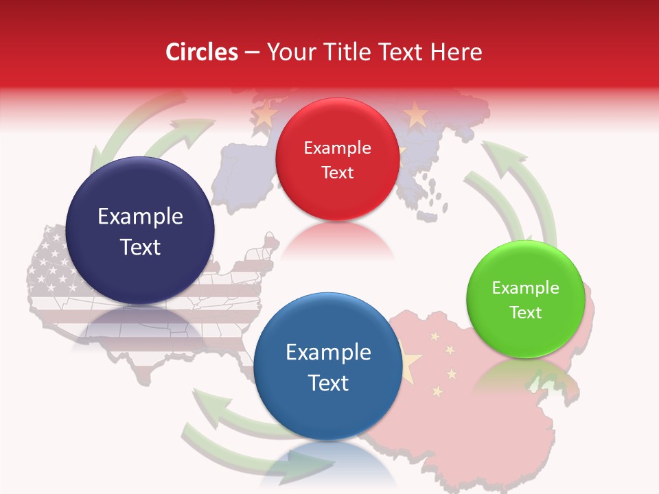 Border Import World PowerPoint Template
