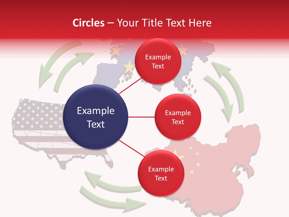 Border Import World PowerPoint Template