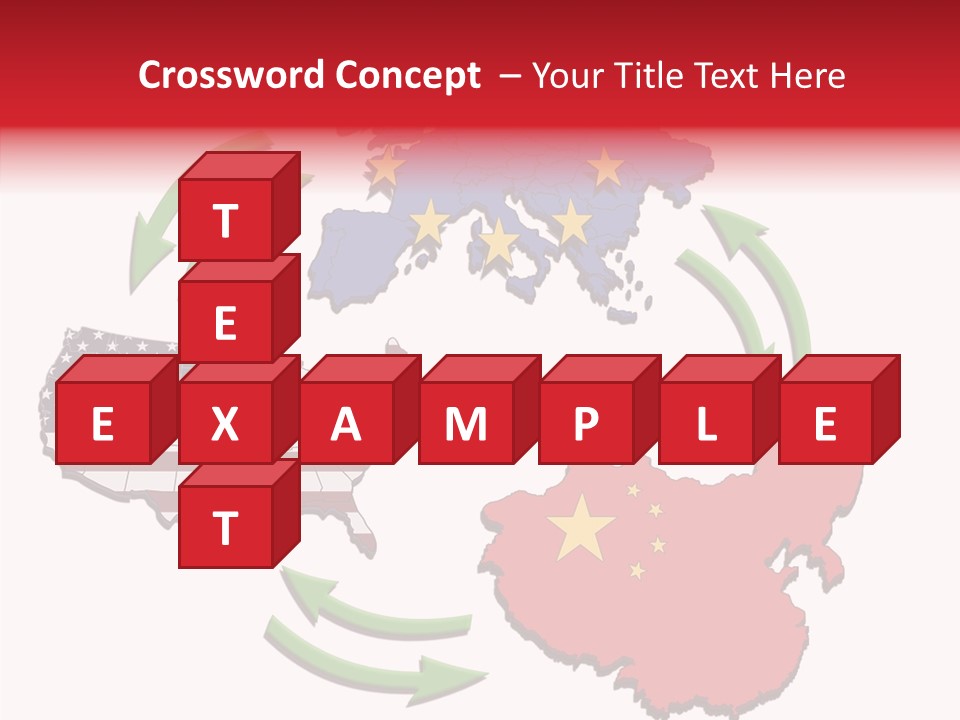 Border Import World PowerPoint Template