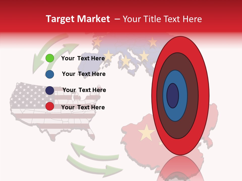 Border Import World PowerPoint Template