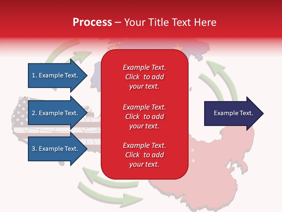 Border Import World PowerPoint Template