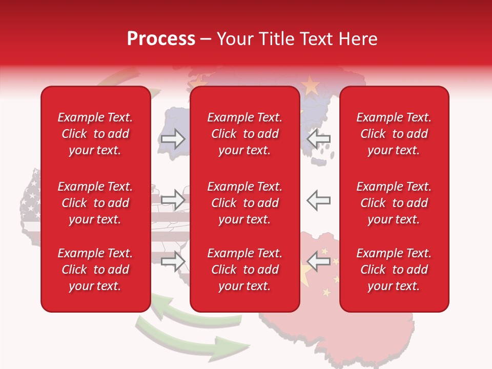 Border Import World PowerPoint Template