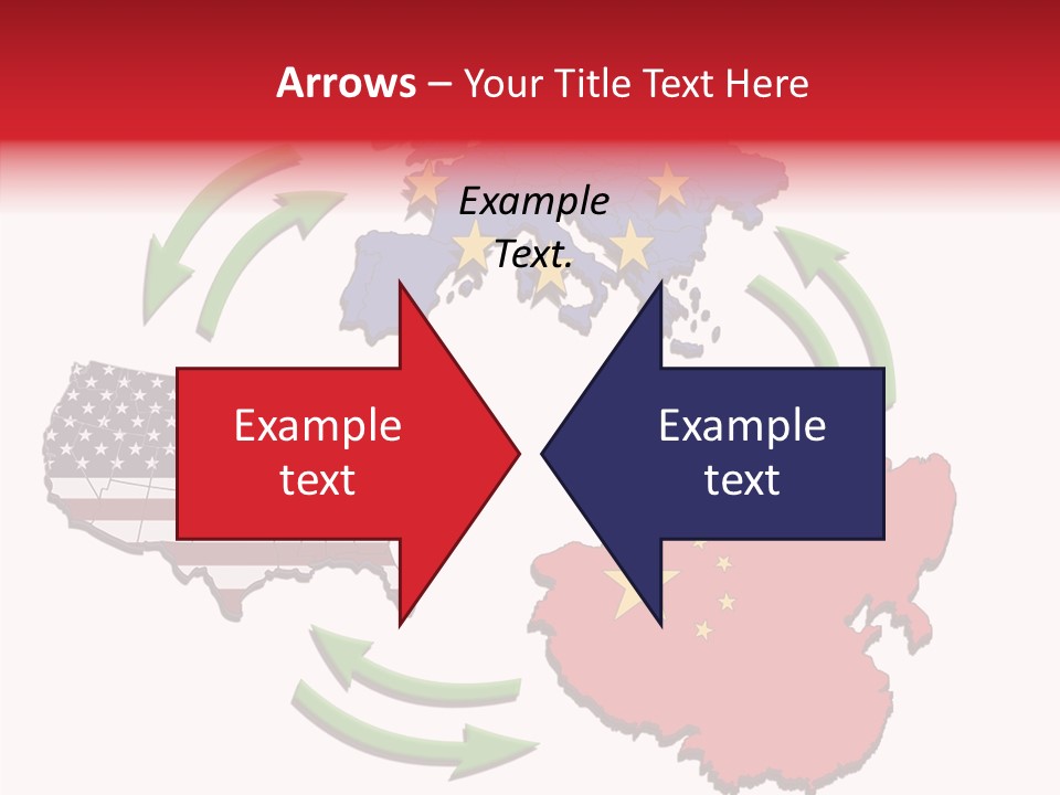 Border Import World PowerPoint Template