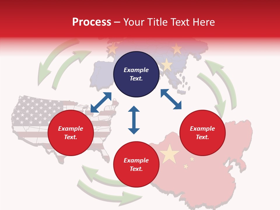 Border Import World PowerPoint Template