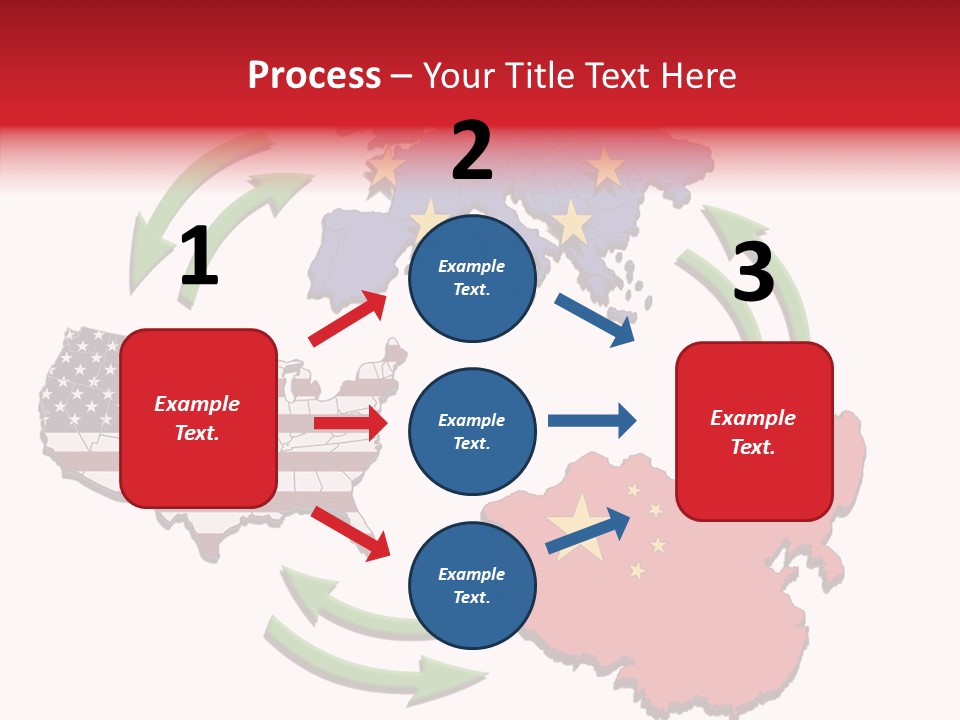 Border Import World PowerPoint Template
