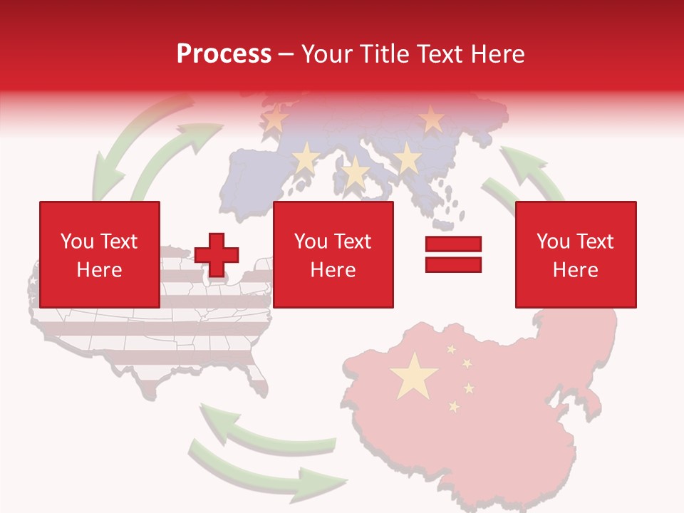 Border Import World PowerPoint Template