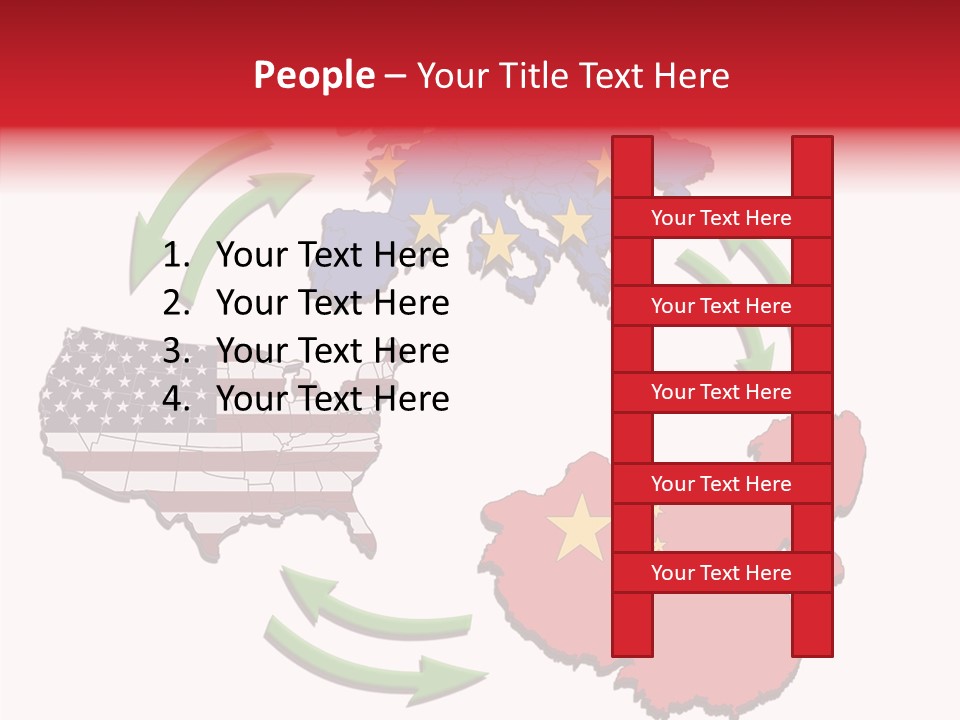 Border Import World PowerPoint Template