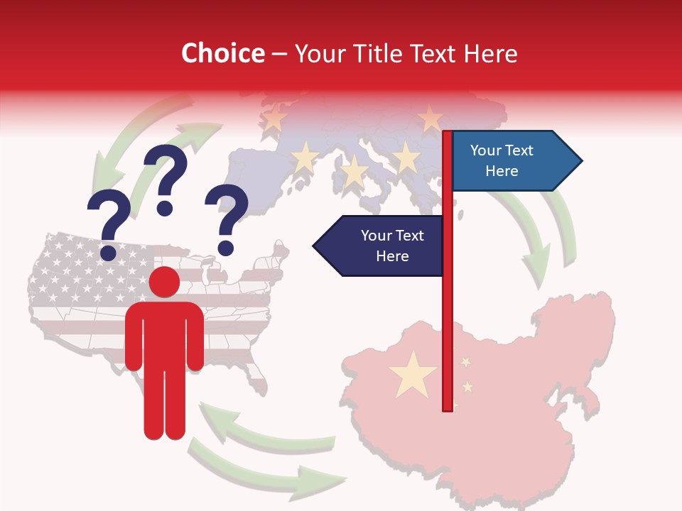 Border Import World PowerPoint Template