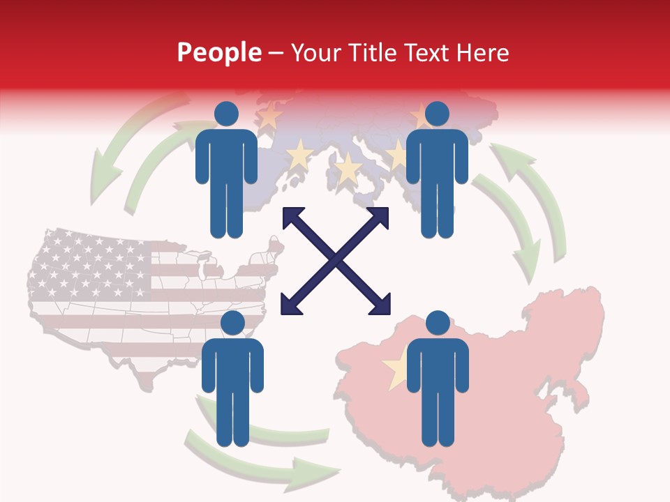 Border Import World PowerPoint Template