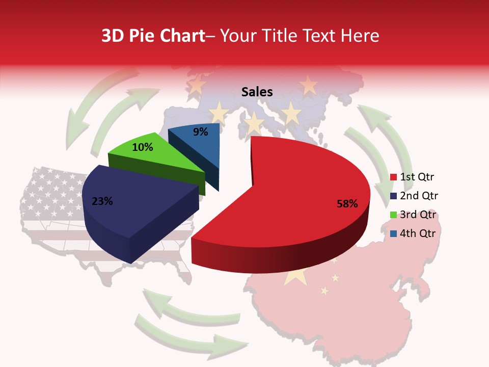 Border Import World PowerPoint Template