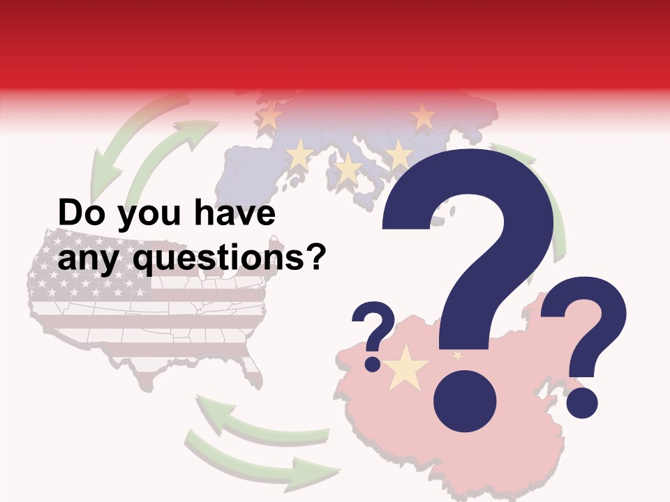 Border Import World PowerPoint Template