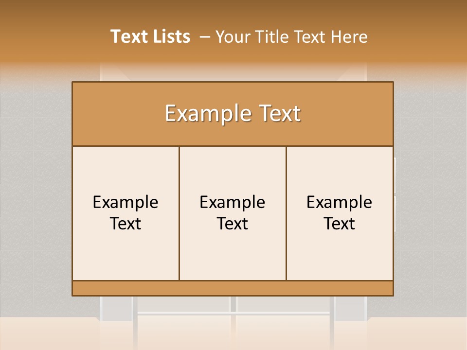 Triangle Equipment Buttons PowerPoint Template