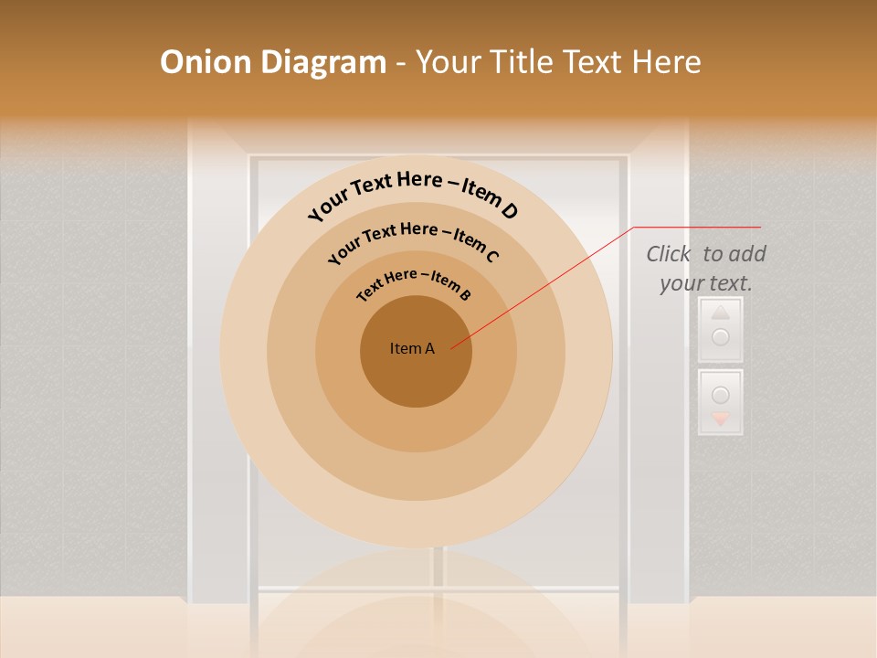 Triangle Equipment Buttons PowerPoint Template
