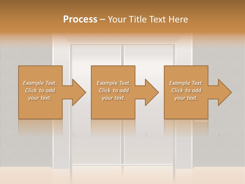 Triangle Equipment Buttons PowerPoint Template