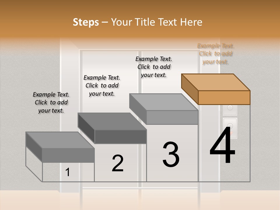 Triangle Equipment Buttons PowerPoint Template