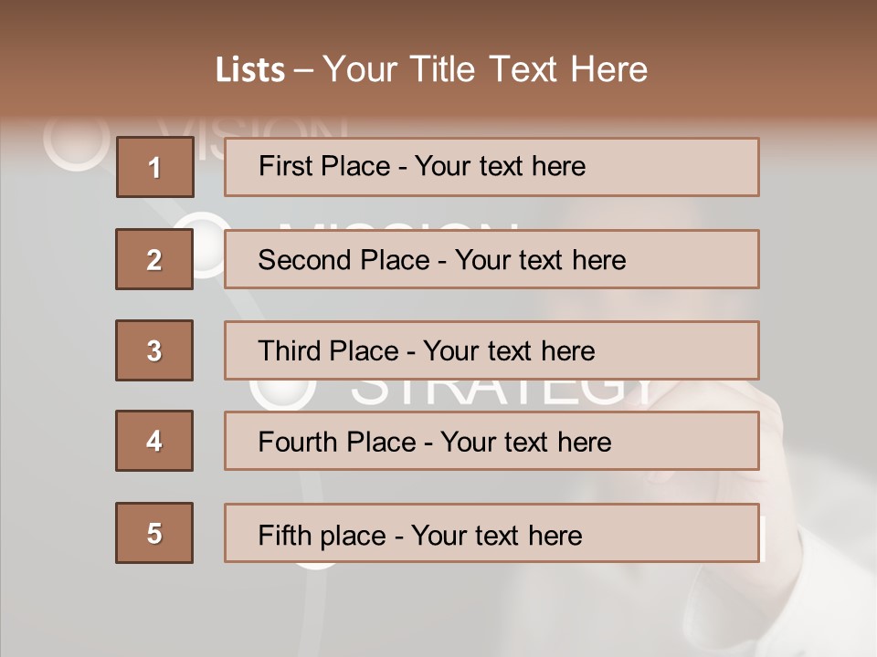 Teaching Write  PowerPoint Template