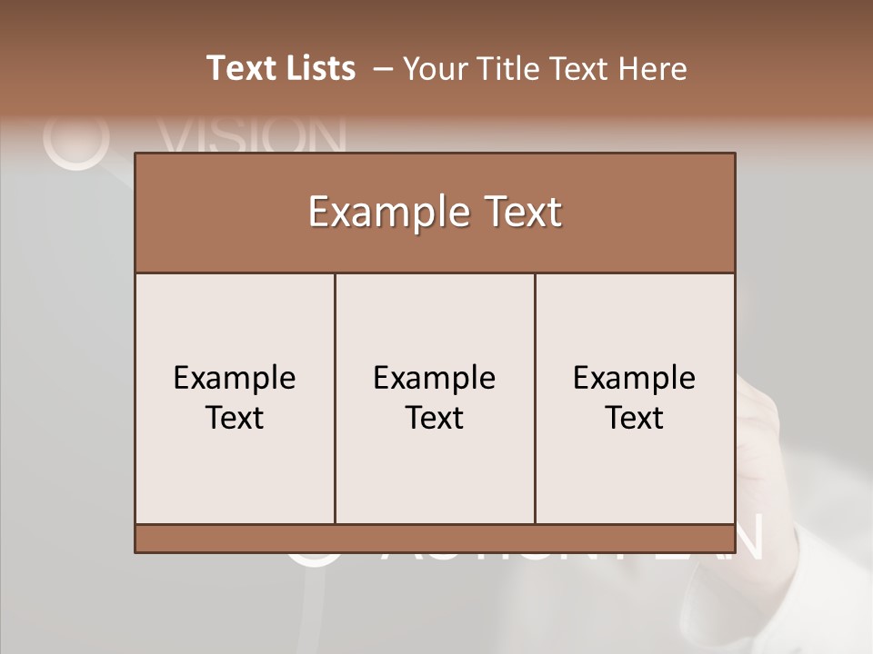 Teaching Write  PowerPoint Template