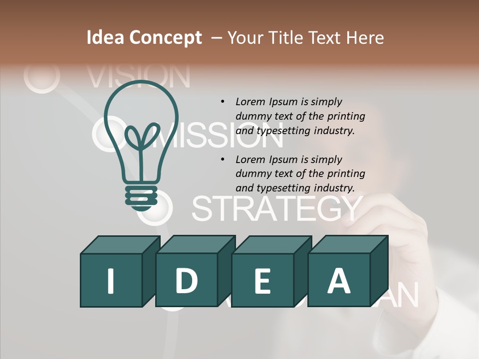 Teaching Write  PowerPoint Template