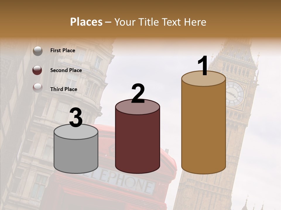 Britain Parliament Tourist PowerPoint Template
