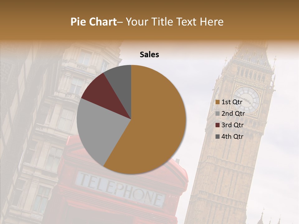 Britain Parliament Tourist PowerPoint Template
