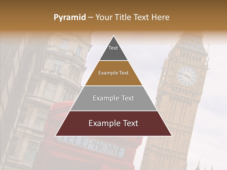 Britain Parliament Tourist PowerPoint Template