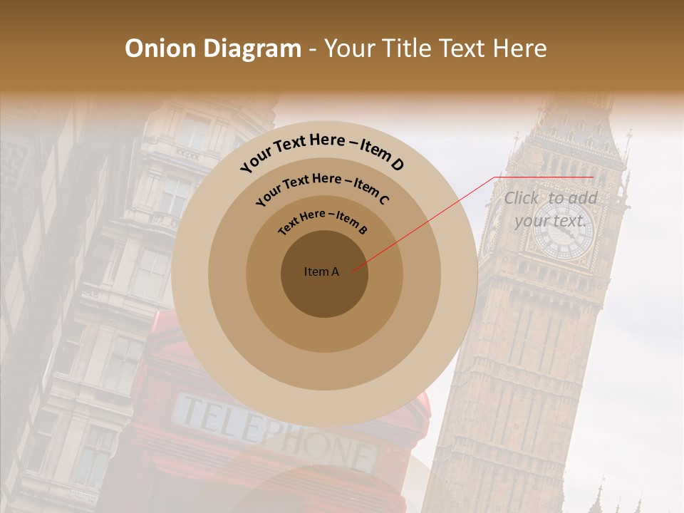 Britain Parliament Tourist PowerPoint Template