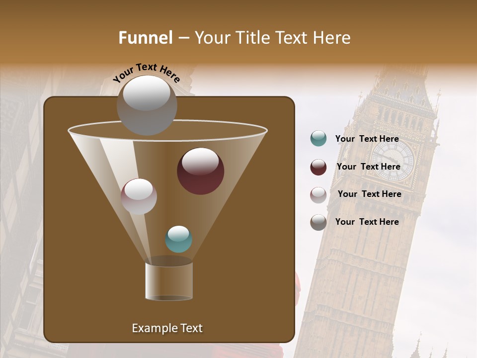 Britain Parliament Tourist PowerPoint Template