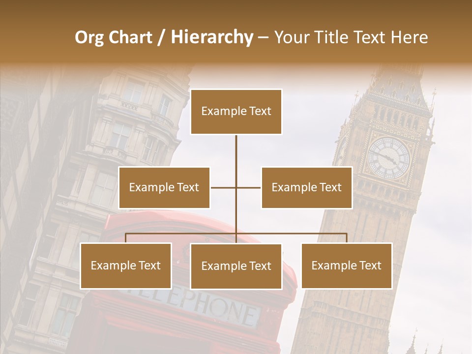 Britain Parliament Tourist PowerPoint Template