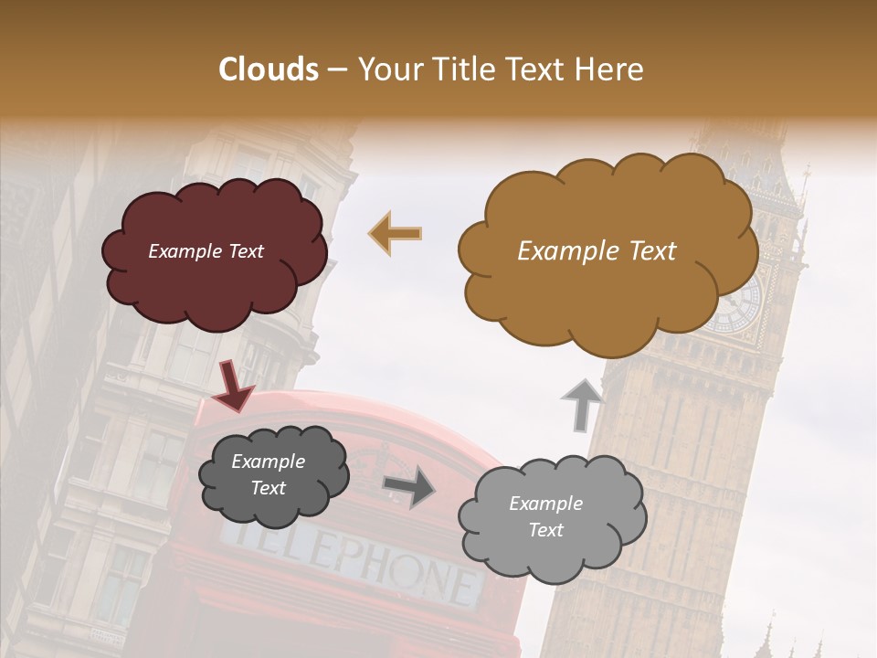 Britain Parliament Tourist PowerPoint Template