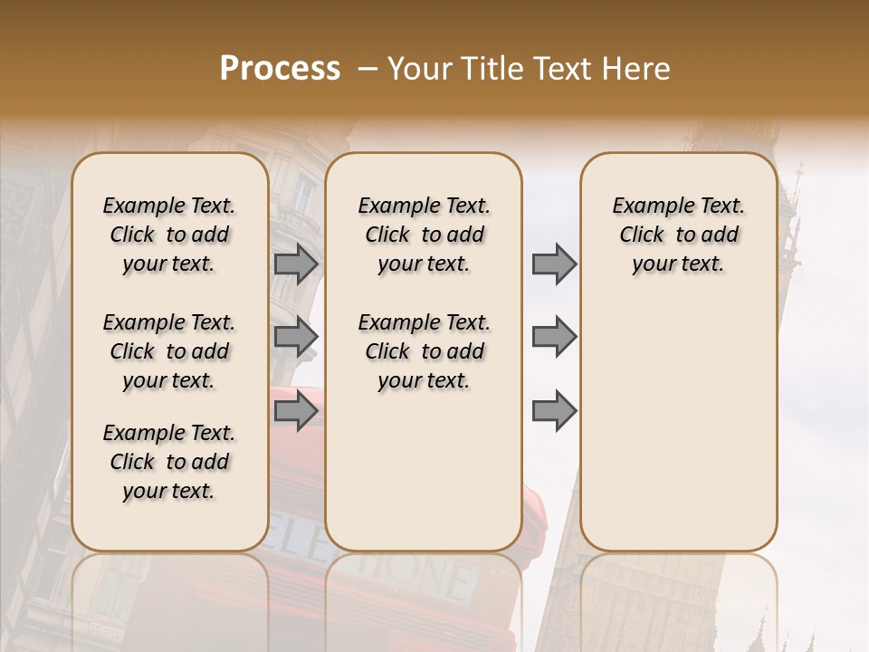 Britain Parliament Tourist PowerPoint Template